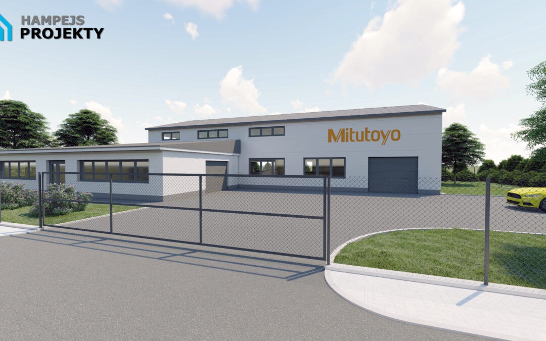 Vizualizace sídla společnosti MITUTOYO